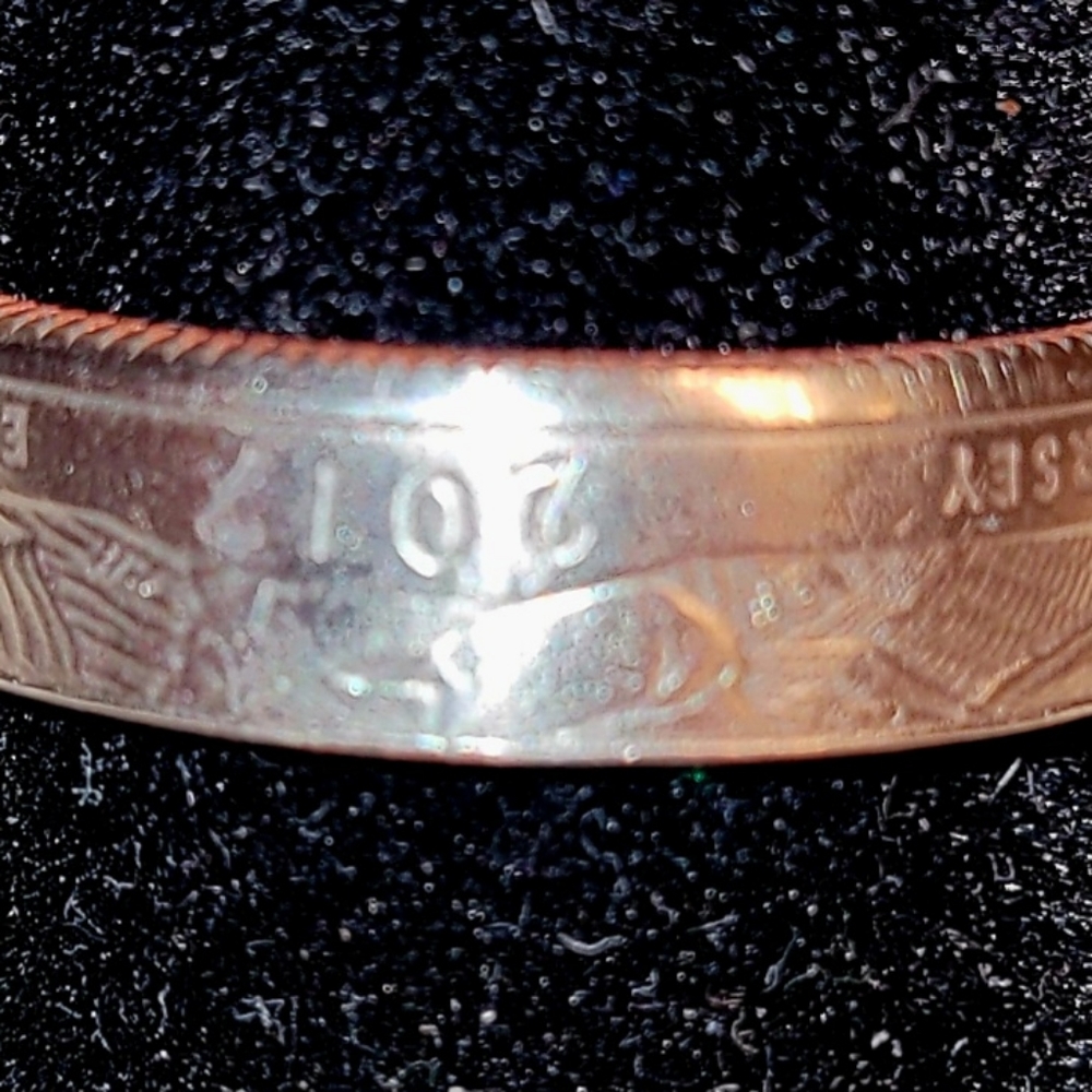 Quarter dollar coin ring - Picture 3 of 4
